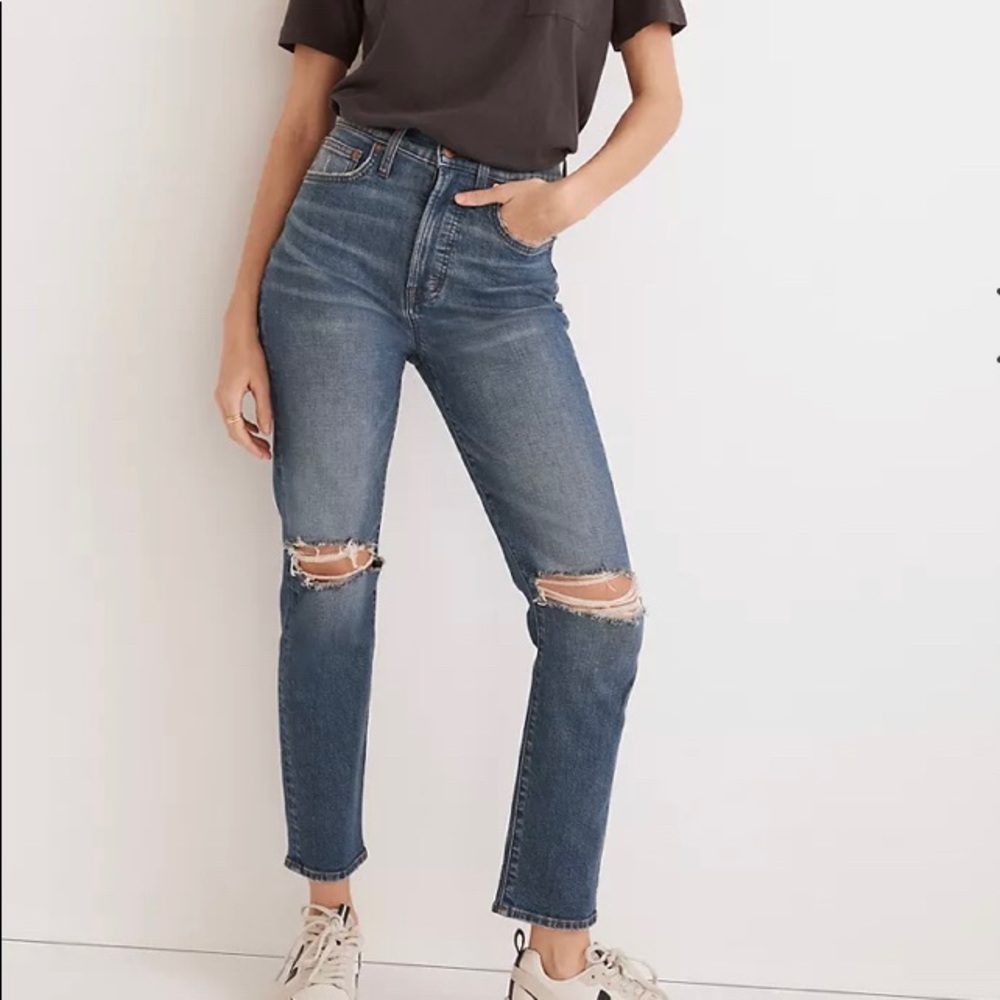 Madewell the perfect vintage crop jean